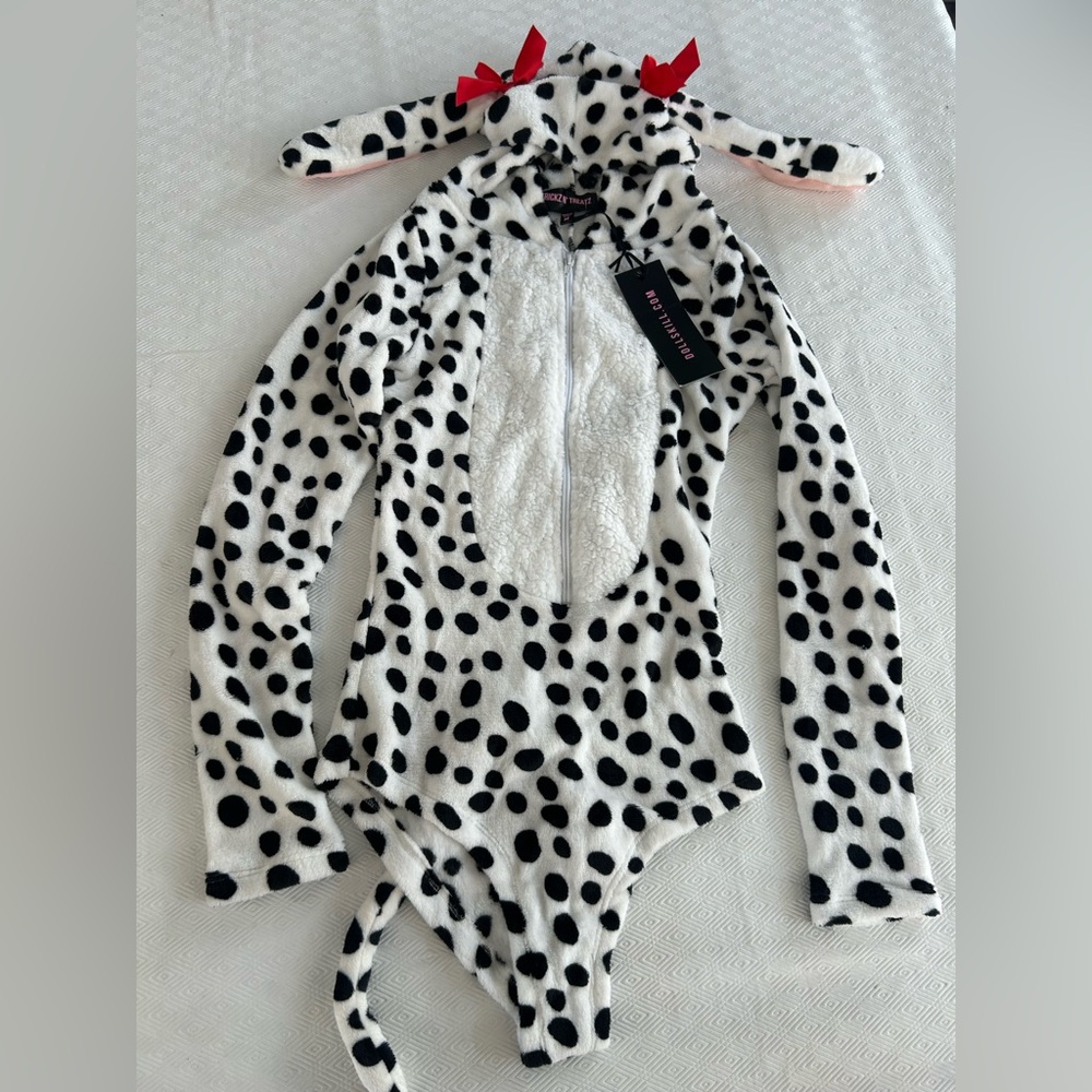 Dolls Kill Trickz N Treatz Puppy Please Onesie